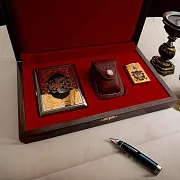 Набор "Портсигар, зажигалка, чехол". Златоуст — фотография 8