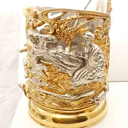 Подстаканник для чая «Охотники на привале» — фотография 5