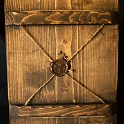 Богоматерь Знамение. Икона деревянная — фотография 2