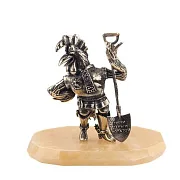 Статуэтка «Петушок» на ониксе — фотография 1
