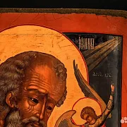 Икона деревянная "Иоанн Богослов" — фотография 7