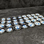 Комплект стальных фишек для нард «BMW» — фотография 3