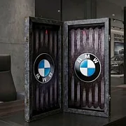 Нарды под стеклом «BMW» — фотография 2
