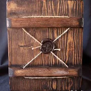 Икона с ковчегом "Христос Вседержитель" — фотография 2