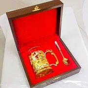 Латунный подстаканник «ВВС» — фотография 4