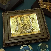 Кожаный зажим «Схватка» — фотография 1