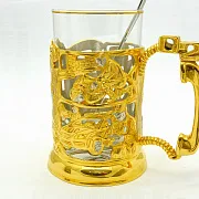 Латунный подстаканник «Полиция» — фотография 3