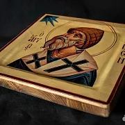 Икона "Спиридон Тримифунтский" — фотография 3