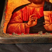Икона "Христос Вседержитель" дерево, ручная работа — фотография 6
