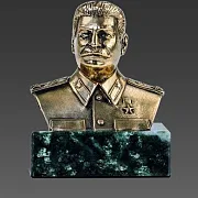 Бронзовый бюст «И.В. Сталин» — фотография 2