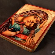Икона Божией матери "Сладкое лобзание" — фотография 3